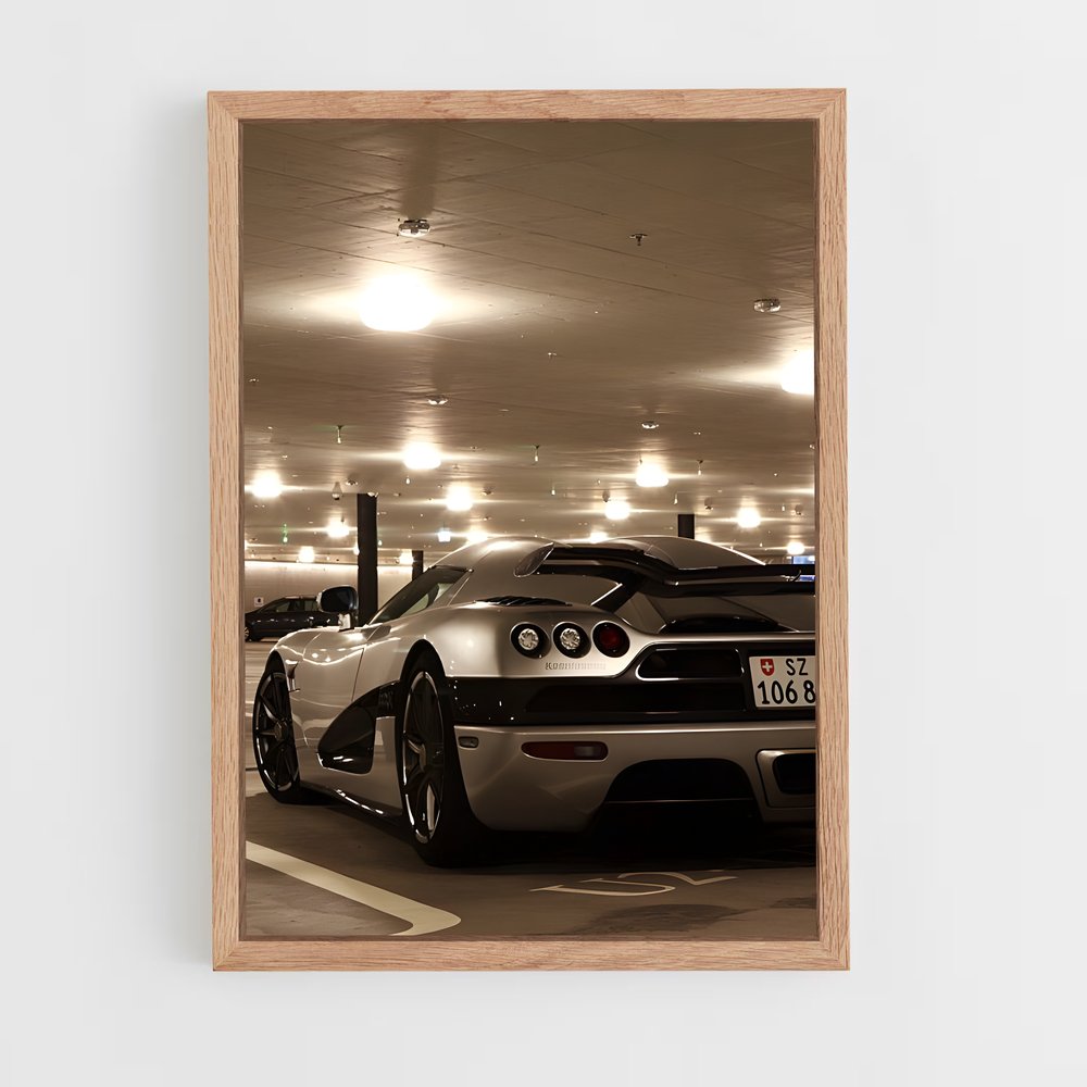 Poster Trevita Éclat – affiche Koenigsegg (vue 4)